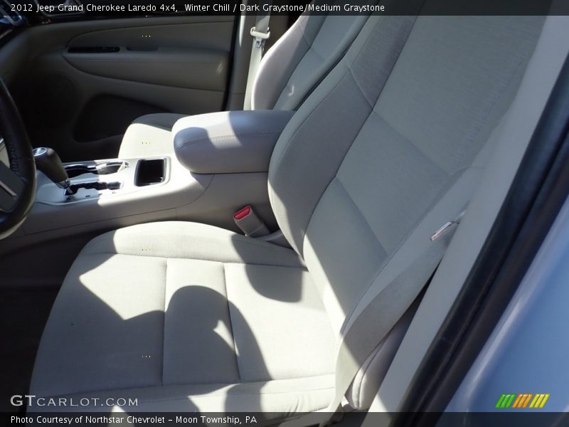Winter Chill / Dark Graystone/Medium Graystone 2012 Jeep Grand Cherokee Laredo 4x4