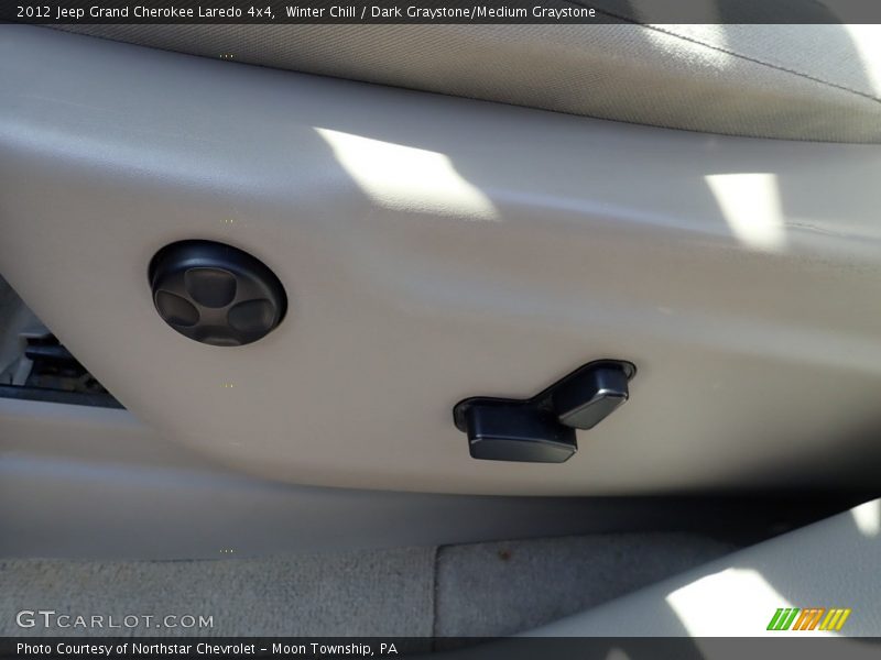 Winter Chill / Dark Graystone/Medium Graystone 2012 Jeep Grand Cherokee Laredo 4x4