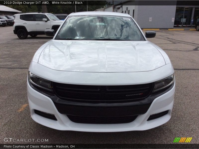 White Knuckle / Black 2019 Dodge Charger SXT AWD