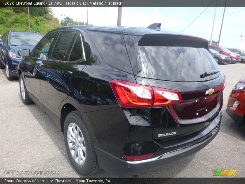 Mosaic Black Metallic / Jet Black 2020 Chevrolet Equinox LT AWD