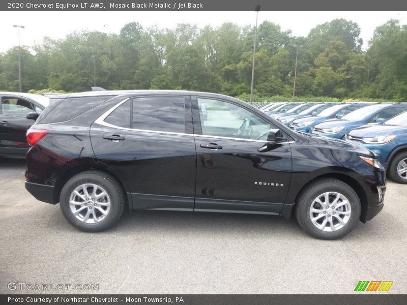 Mosaic Black Metallic / Jet Black 2020 Chevrolet Equinox LT AWD