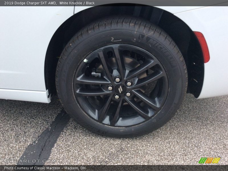White Knuckle / Black 2019 Dodge Charger SXT AWD