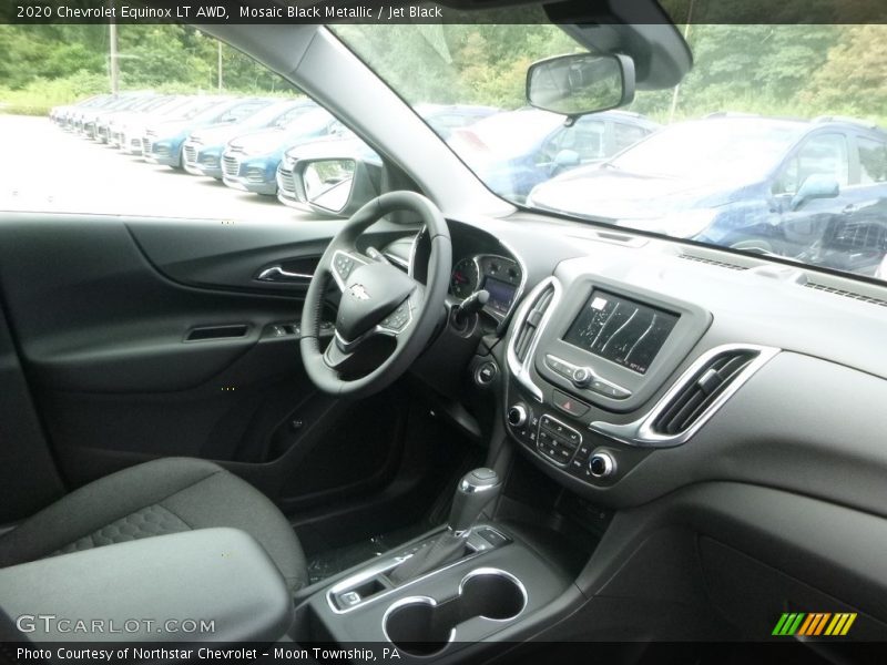 Mosaic Black Metallic / Jet Black 2020 Chevrolet Equinox LT AWD