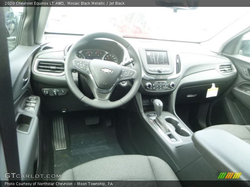 Mosaic Black Metallic / Jet Black 2020 Chevrolet Equinox LT AWD