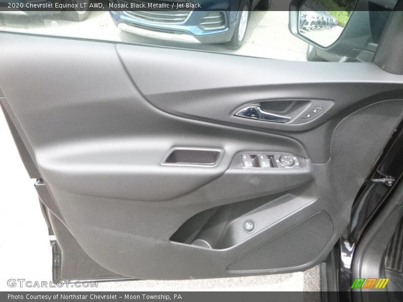 Mosaic Black Metallic / Jet Black 2020 Chevrolet Equinox LT AWD