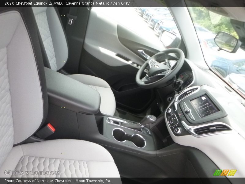 Cayenne Orange Metallic / Ash Gray 2020 Chevrolet Equinox LS AWD