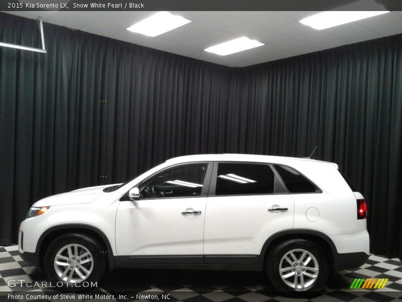 Snow White Pearl / Black 2015 Kia Sorento LX