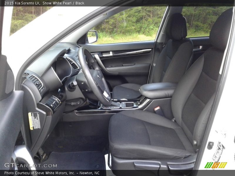 Snow White Pearl / Black 2015 Kia Sorento LX