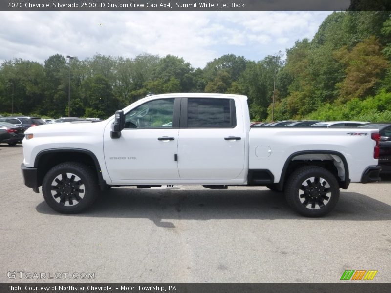  2020 Silverado 2500HD Custom Crew Cab 4x4 Summit White