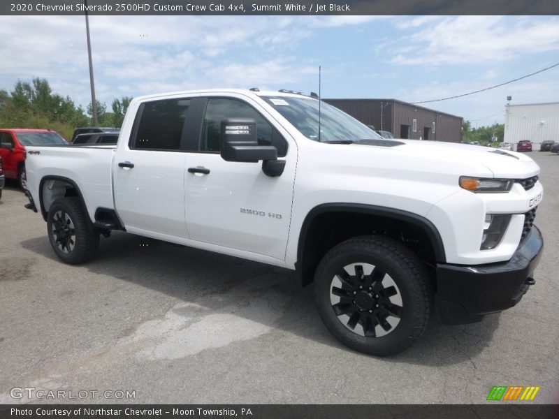  2020 Silverado 2500HD Custom Crew Cab 4x4 Summit White