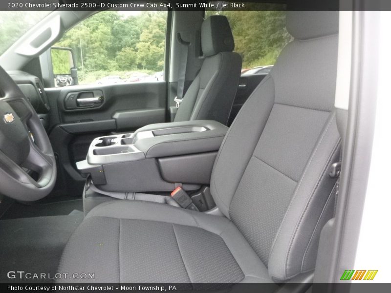Front Seat of 2020 Silverado 2500HD Custom Crew Cab 4x4