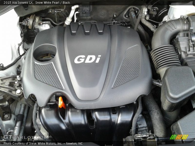 Snow White Pearl / Black 2015 Kia Sorento LX
