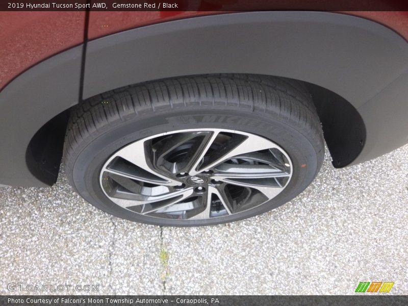 Gemstone Red / Black 2019 Hyundai Tucson Sport AWD
