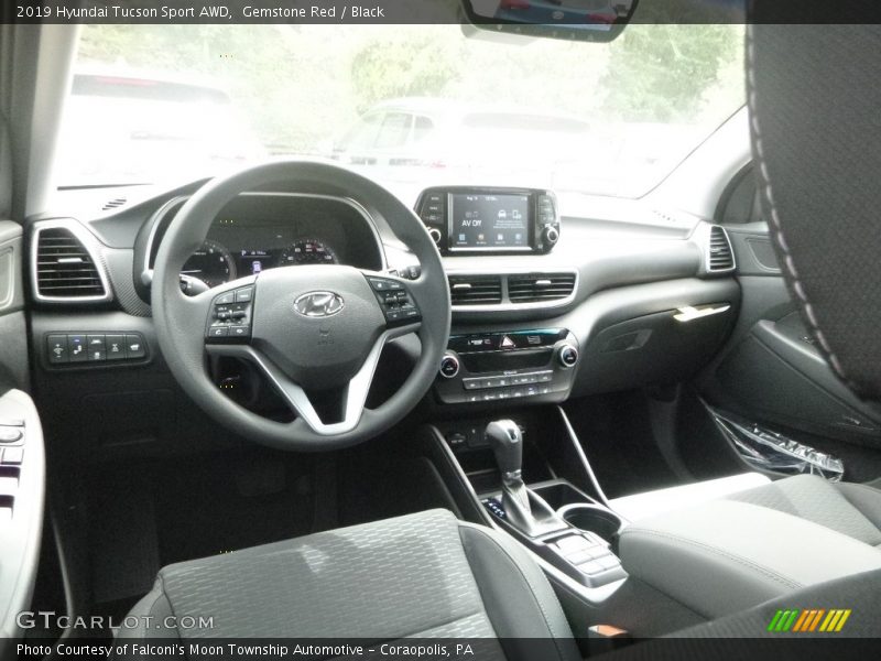 Gemstone Red / Black 2019 Hyundai Tucson Sport AWD