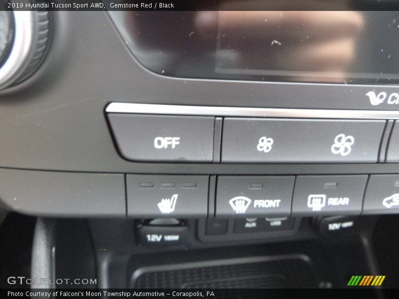 Gemstone Red / Black 2019 Hyundai Tucson Sport AWD