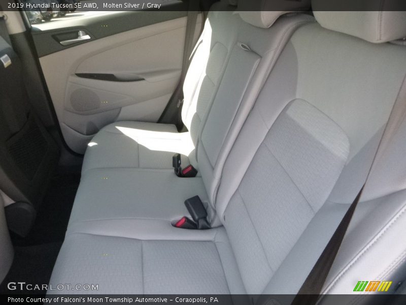 Molten Silver / Gray 2019 Hyundai Tucson SE AWD