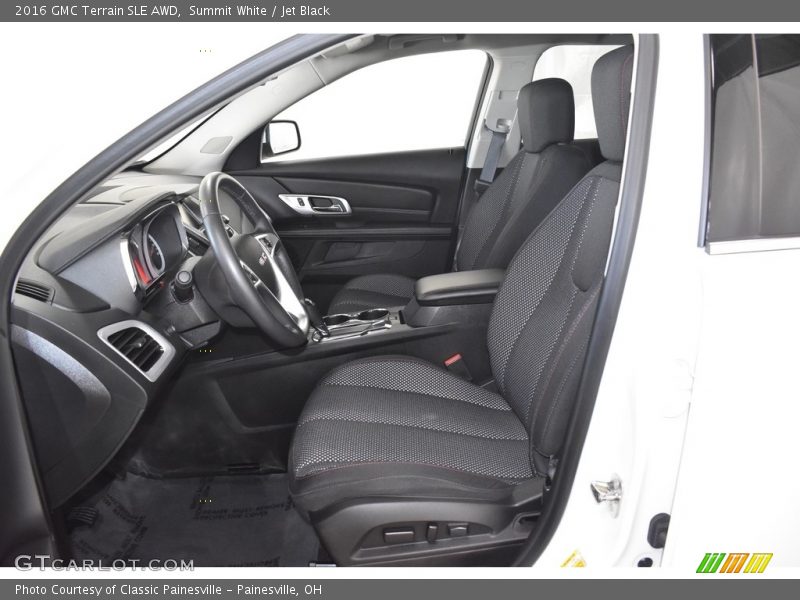 Summit White / Jet Black 2016 GMC Terrain SLE AWD