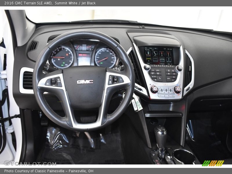 Summit White / Jet Black 2016 GMC Terrain SLE AWD