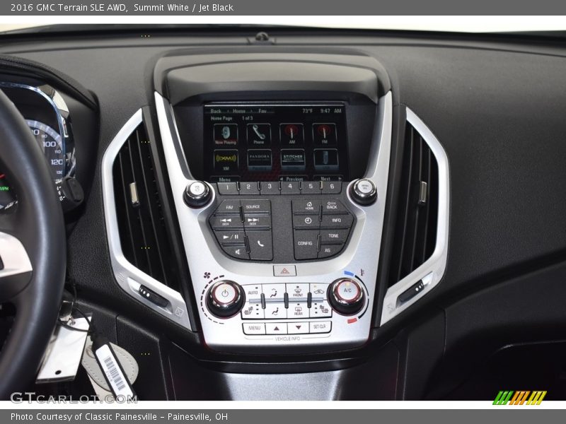 Summit White / Jet Black 2016 GMC Terrain SLE AWD