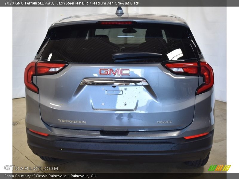 Satin Steel Metallic / Medium Ash Gray/Jet Black 2020 GMC Terrain SLE AWD