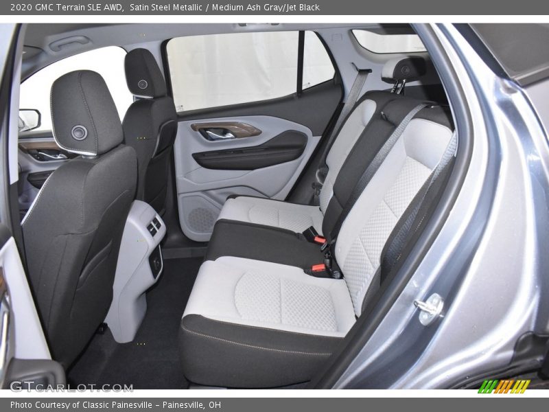 Satin Steel Metallic / Medium Ash Gray/Jet Black 2020 GMC Terrain SLE AWD