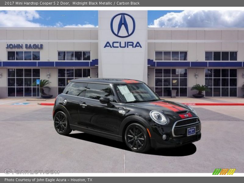 Midnight Black Metallic / Carbon Black 2017 Mini Hardtop Cooper S 2 Door