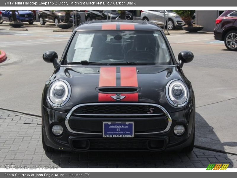 Midnight Black Metallic / Carbon Black 2017 Mini Hardtop Cooper S 2 Door