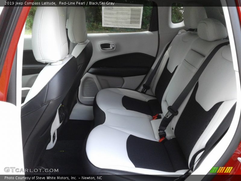 Red-Line Pearl / Black/Ski Gray 2019 Jeep Compass Latitude