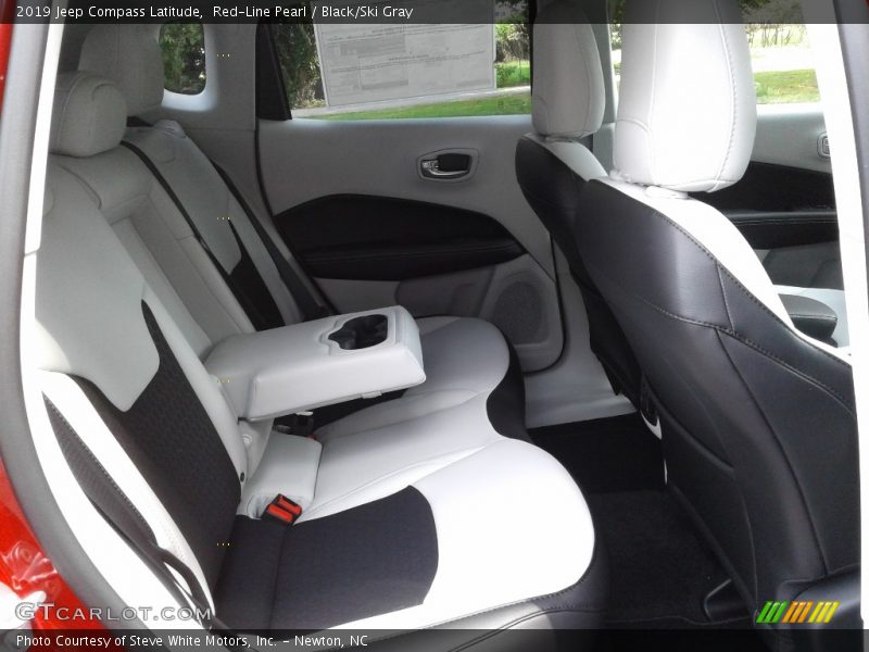 Red-Line Pearl / Black/Ski Gray 2019 Jeep Compass Latitude