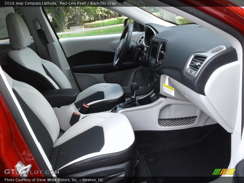 Red-Line Pearl / Black/Ski Gray 2019 Jeep Compass Latitude