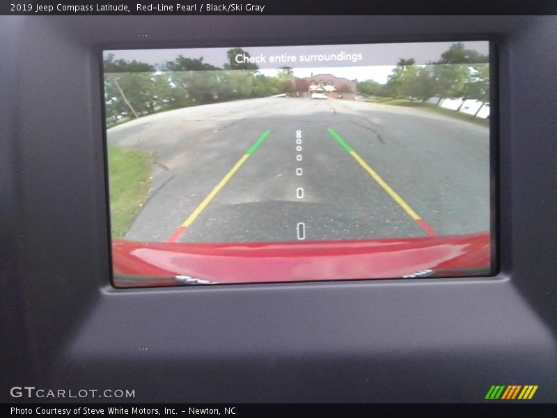 Red-Line Pearl / Black/Ski Gray 2019 Jeep Compass Latitude