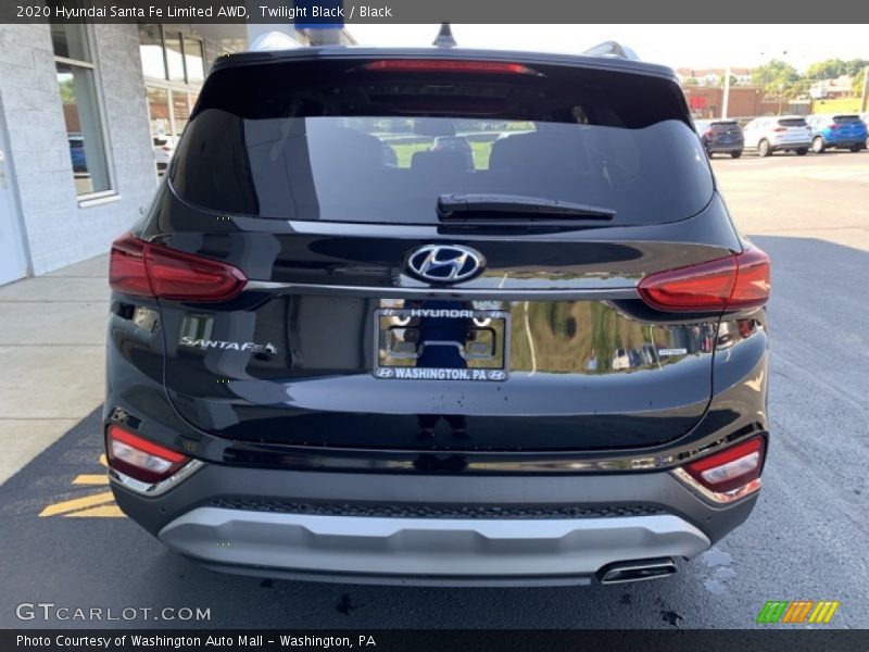 Twilight Black / Black 2020 Hyundai Santa Fe Limited AWD