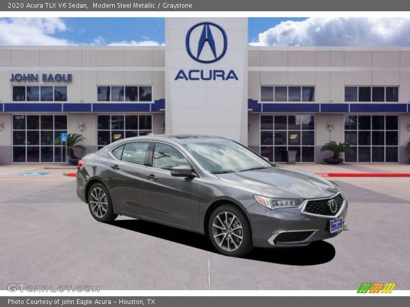 Modern Steel Metallic / Graystone 2020 Acura TLX V6 Sedan