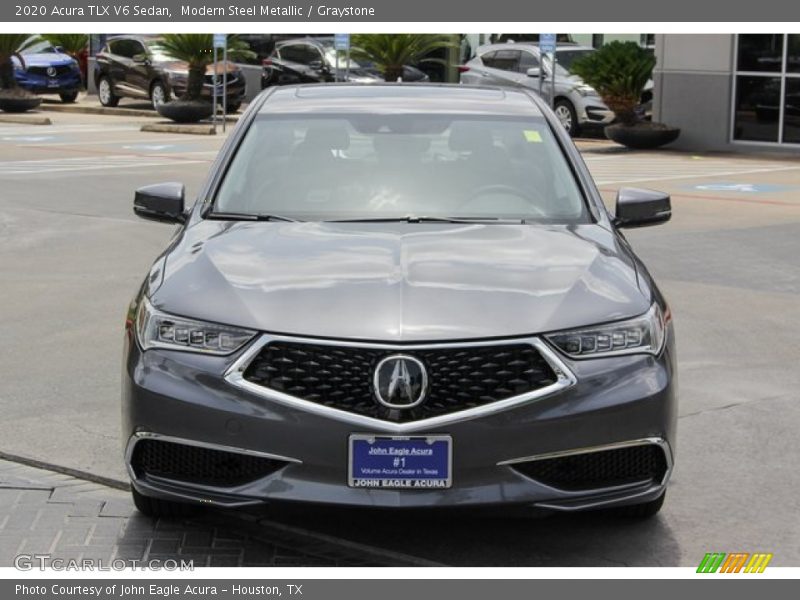 Modern Steel Metallic / Graystone 2020 Acura TLX V6 Sedan