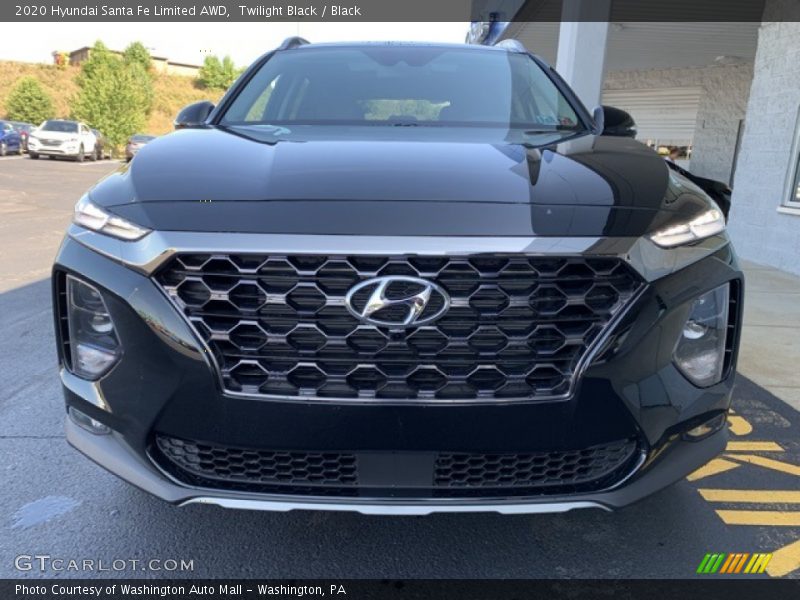 Twilight Black / Black 2020 Hyundai Santa Fe Limited AWD