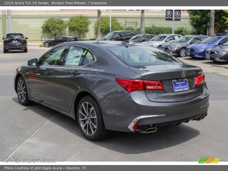Modern Steel Metallic / Graystone 2020 Acura TLX V6 Sedan
