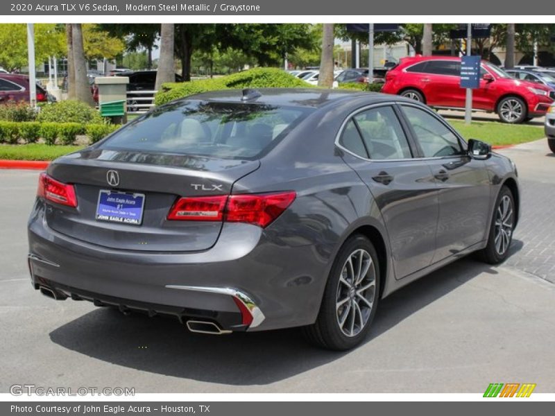 Modern Steel Metallic / Graystone 2020 Acura TLX V6 Sedan