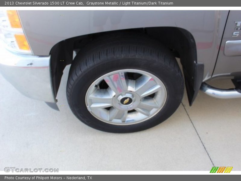 Graystone Metallic / Light Titanium/Dark Titanium 2013 Chevrolet Silverado 1500 LT Crew Cab