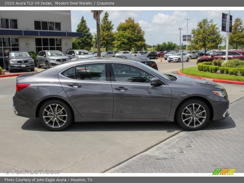 Modern Steel Metallic / Graystone 2020 Acura TLX V6 Sedan