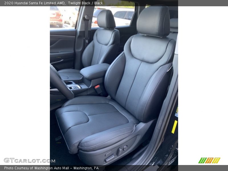 Front Seat of 2020 Santa Fe Limited AWD