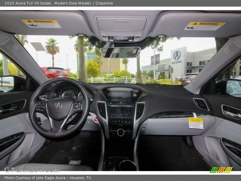 Modern Steel Metallic / Graystone 2020 Acura TLX V6 Sedan