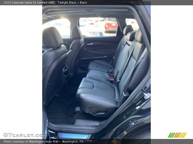 Rear Seat of 2020 Santa Fe Limited AWD