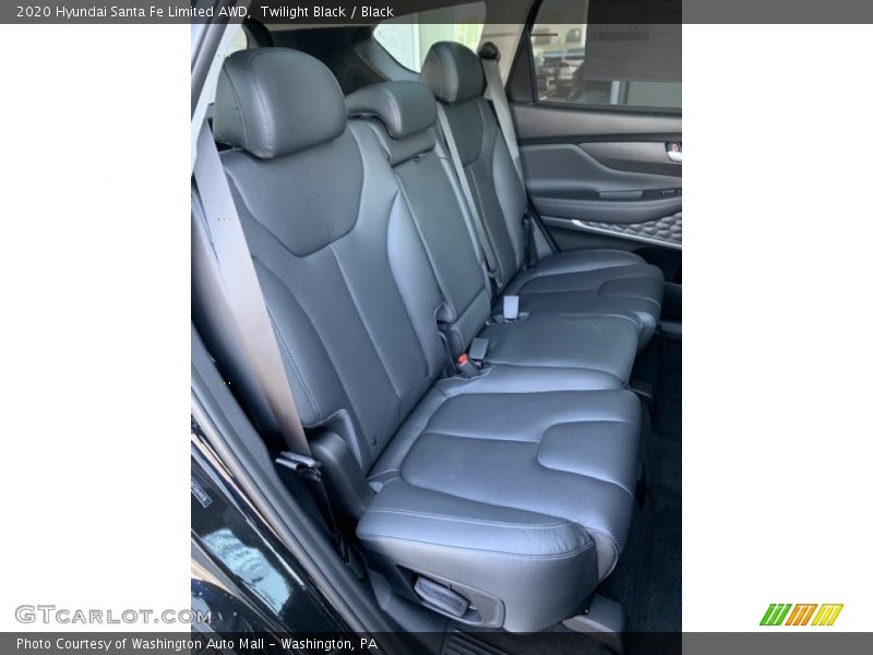 Rear Seat of 2020 Santa Fe Limited AWD