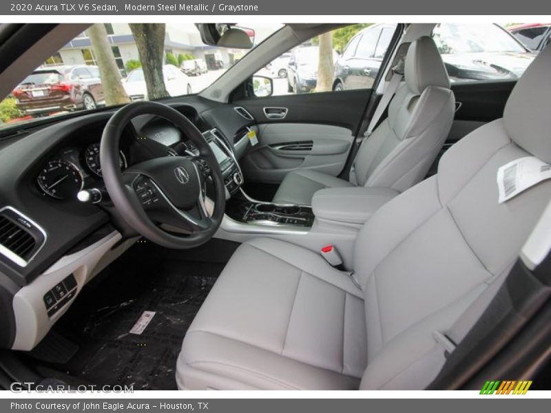  2020 TLX V6 Sedan Graystone Interior