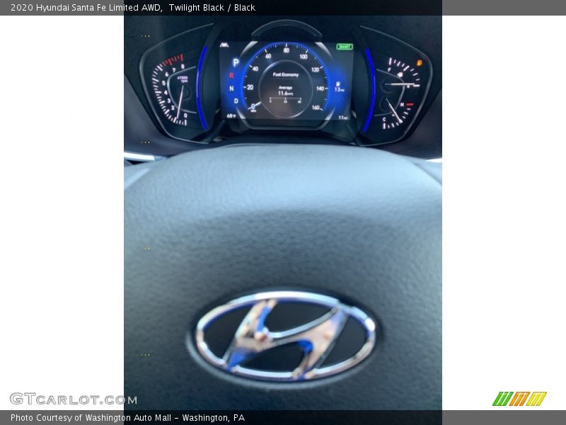  2020 Santa Fe Limited AWD Limited AWD Gauges