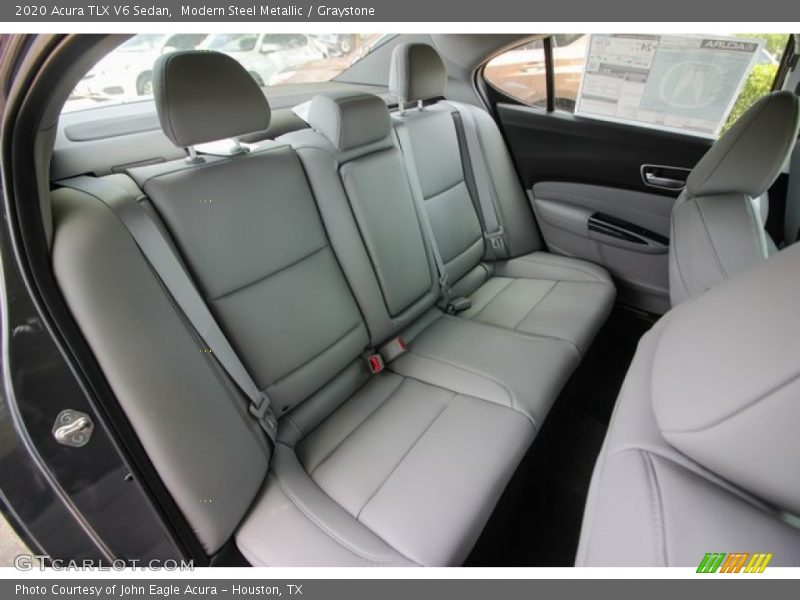 Rear Seat of 2020 TLX V6 Sedan