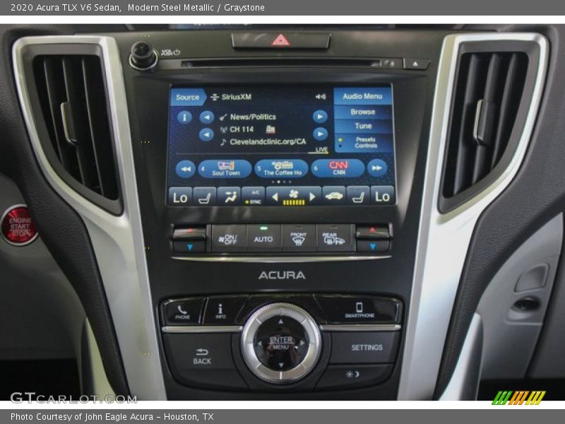 Controls of 2020 TLX V6 Sedan