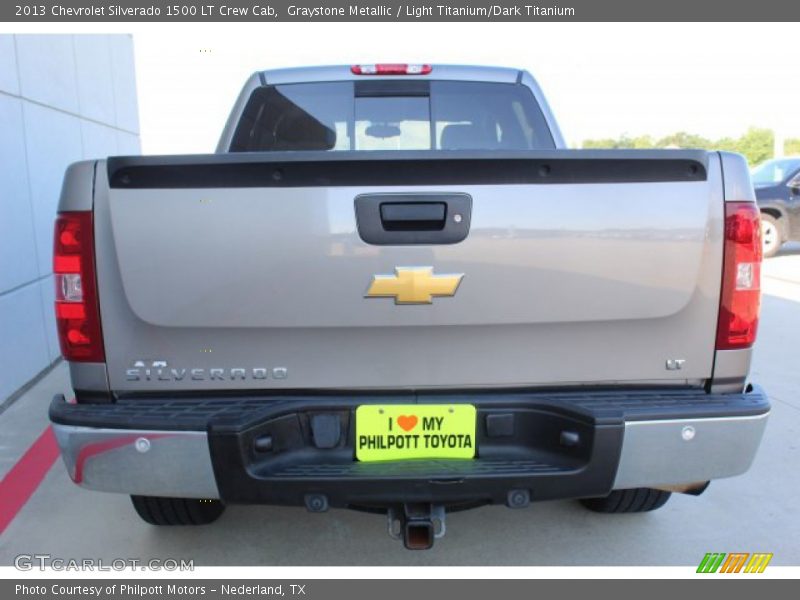 Graystone Metallic / Light Titanium/Dark Titanium 2013 Chevrolet Silverado 1500 LT Crew Cab