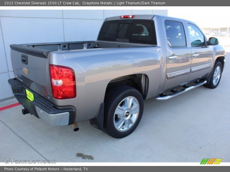 Graystone Metallic / Light Titanium/Dark Titanium 2013 Chevrolet Silverado 1500 LT Crew Cab