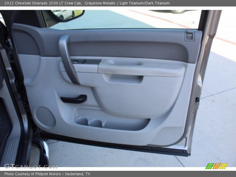 Graystone Metallic / Light Titanium/Dark Titanium 2013 Chevrolet Silverado 1500 LT Crew Cab